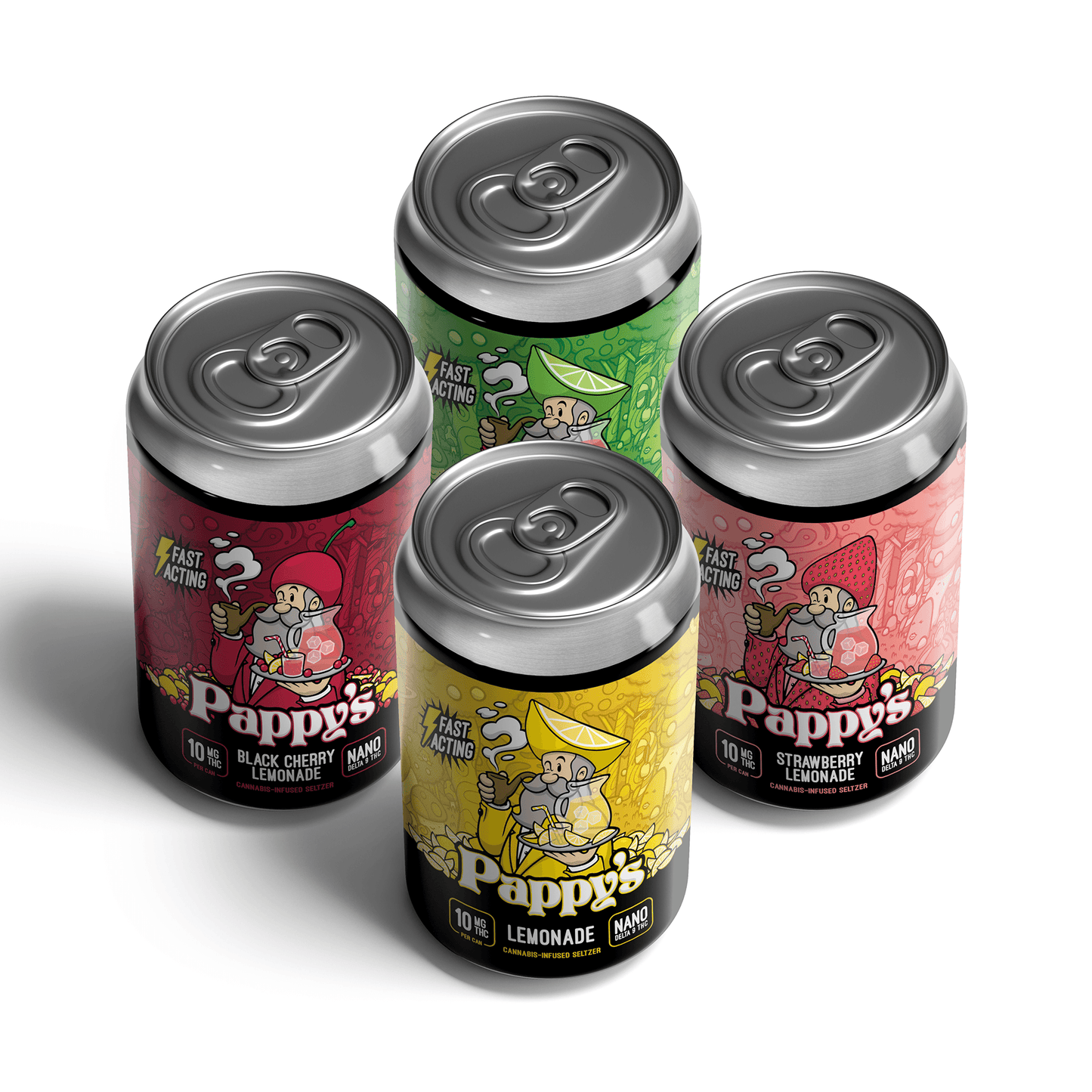 4-Pack Lemonade Sampler (10mg/can)