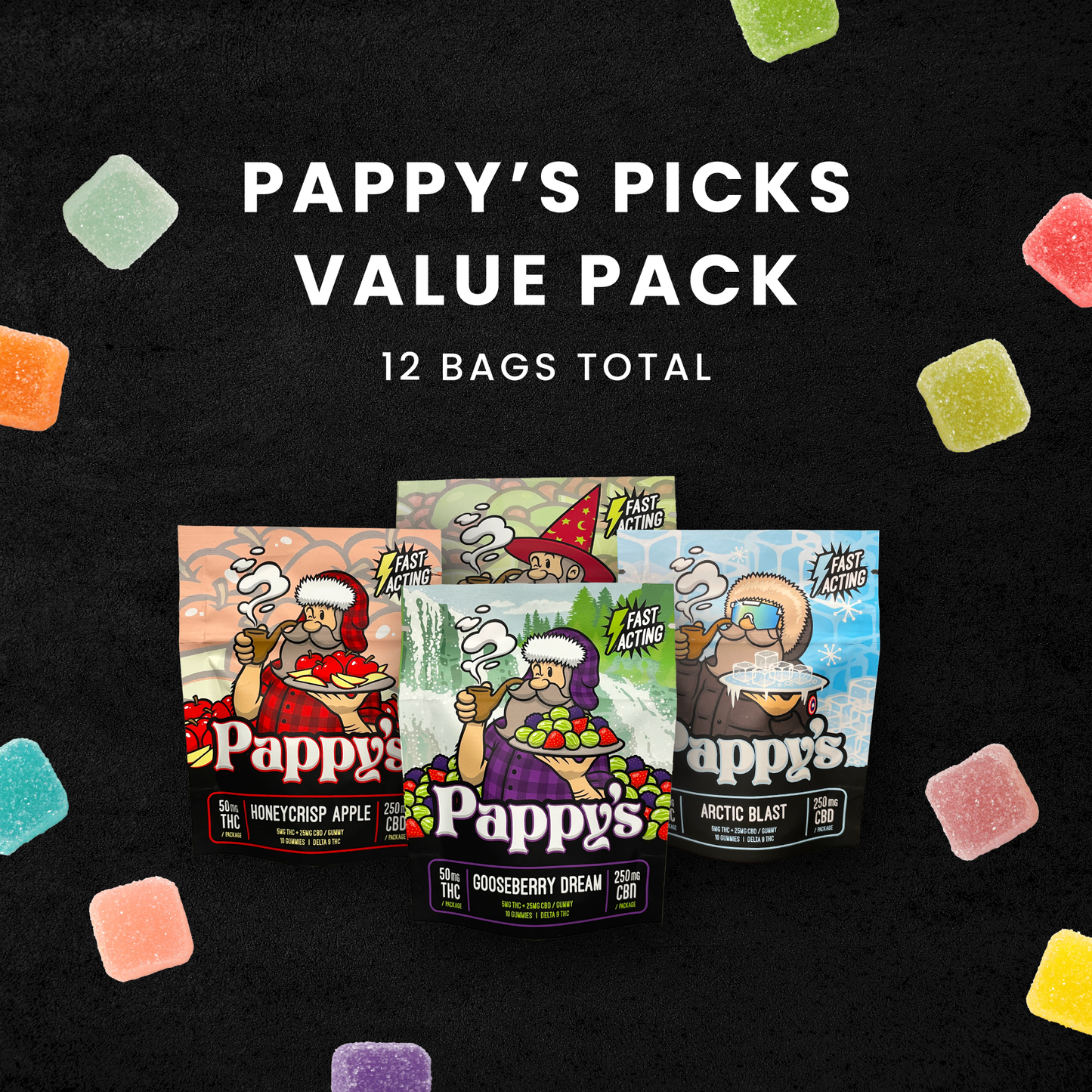 Value Pack: Pappy's Picks (100MG)